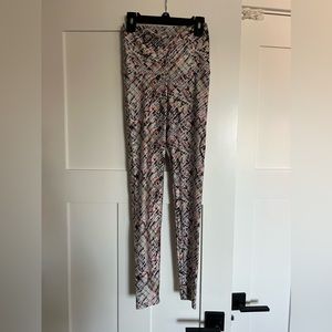 Emily Hsu Designs, AKT leggings, size small, multi-color